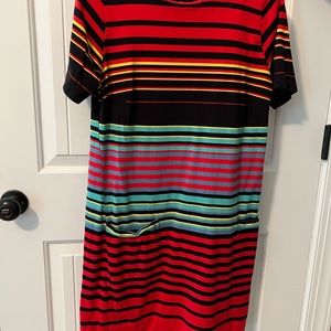 Andrea Jovine knit dress with two front pockets